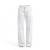 Cotton Low-Rise Straight Jeans