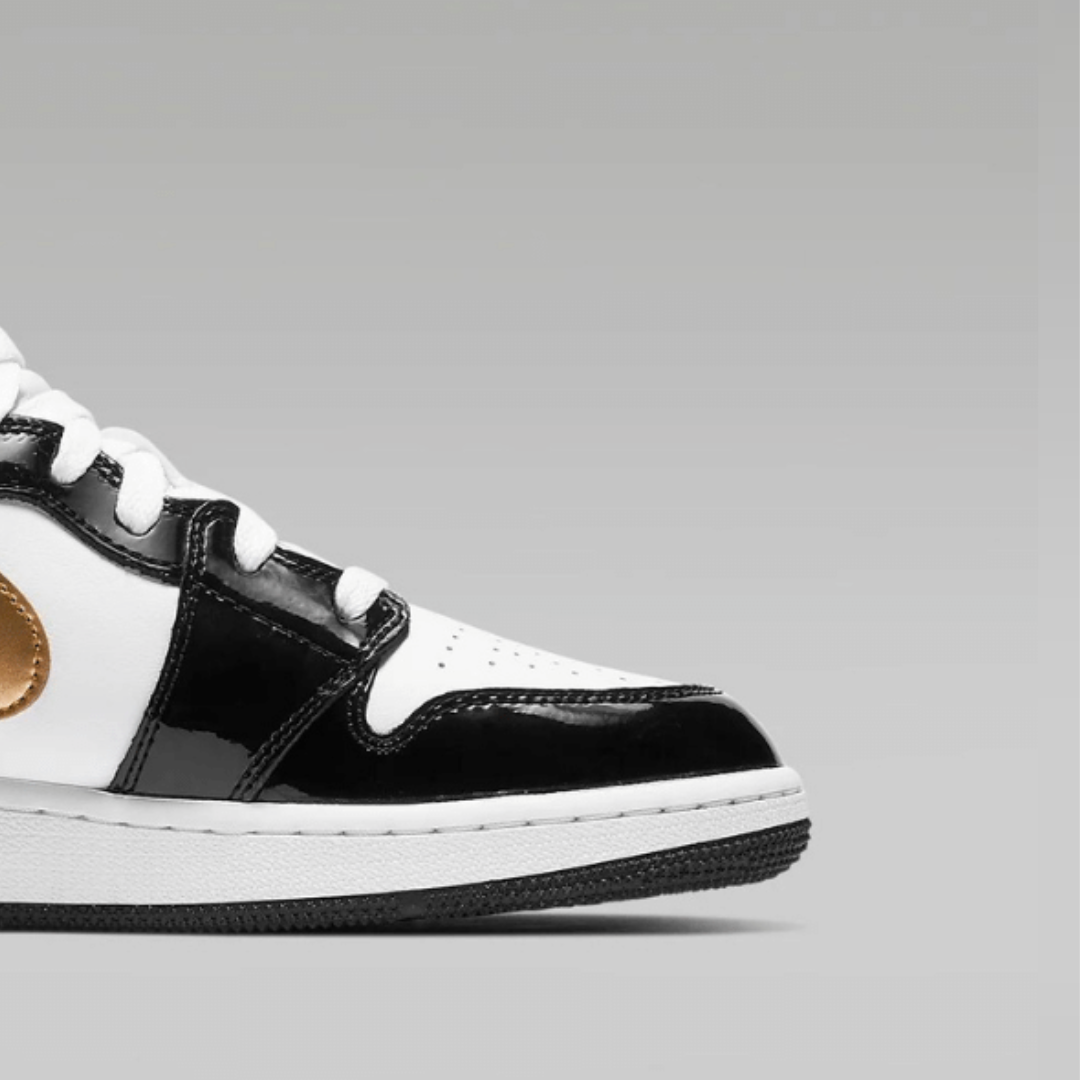 Air 1 Mid Black Gold